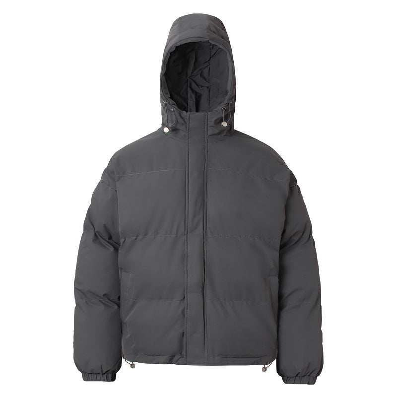 Veste à capuche en coton style américain