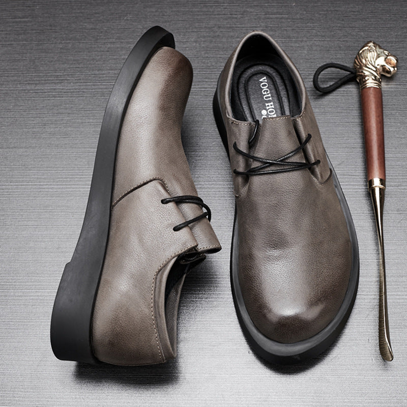 Hommes Respirant Chaussures Casual en cuir