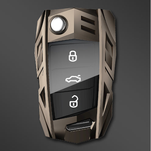 Metal Mecha Golf Auto Key Shell Ensembles de Shell de protection