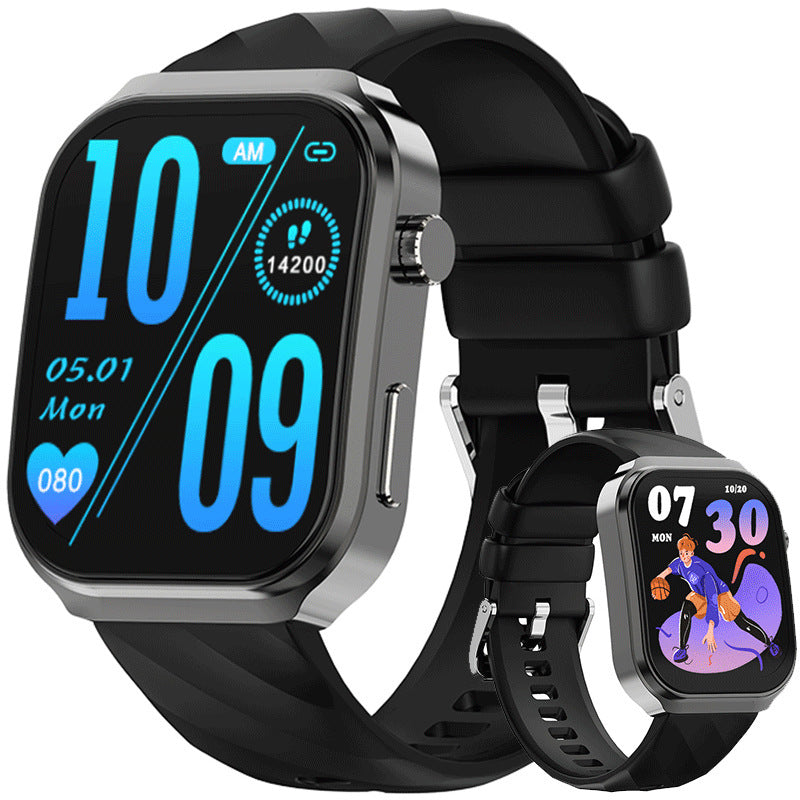 Écran courbé de 22 pouces Bluetooth appelant la montre intelligente U13 assistée par la voix