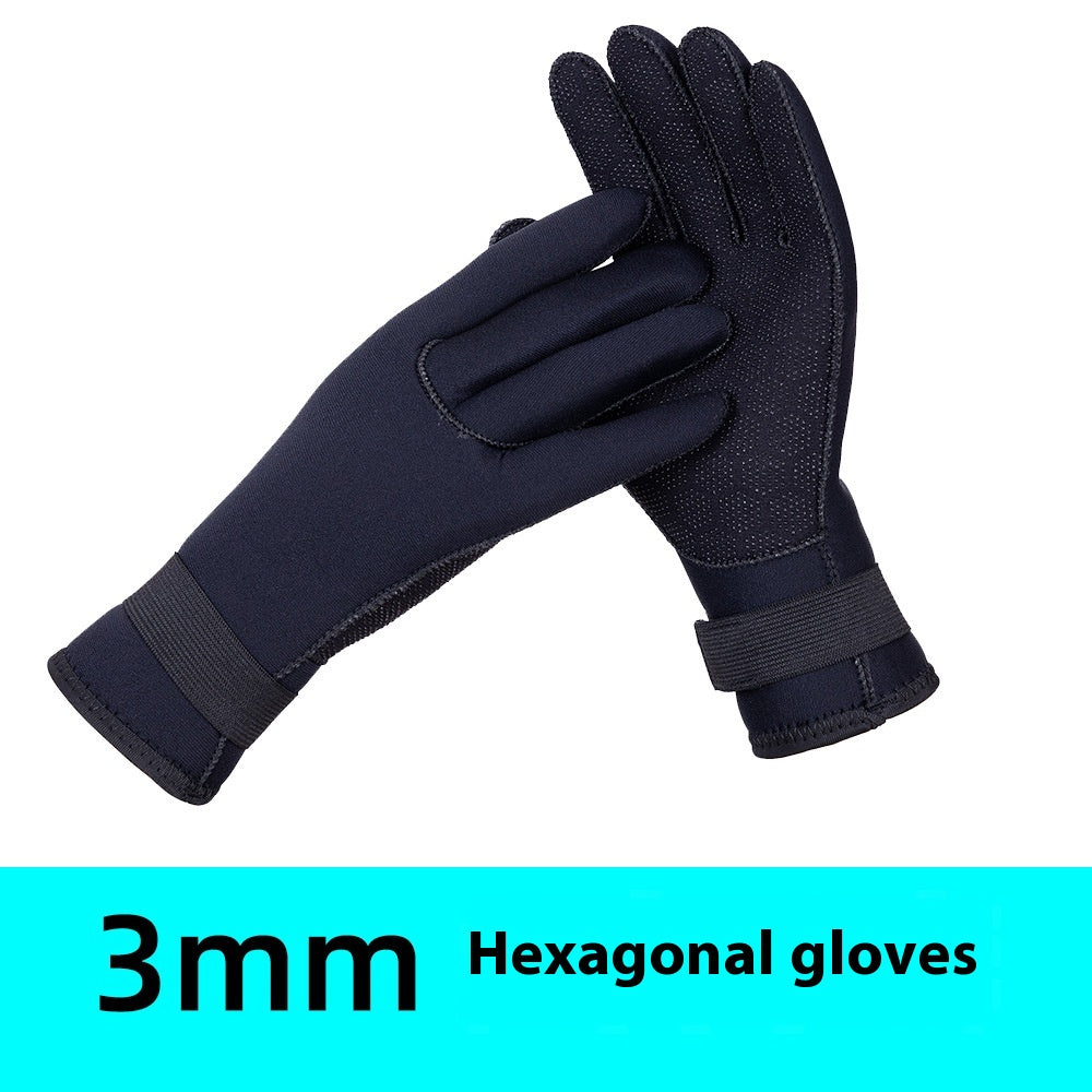 5MM professionnel plongée Mittens natation Surf à l'épreuve du froid
