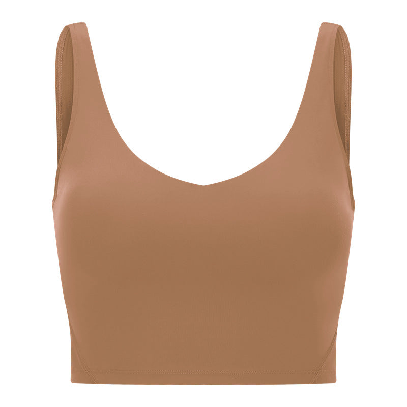 Soutien-gorge de sport de style Vest pour femmes