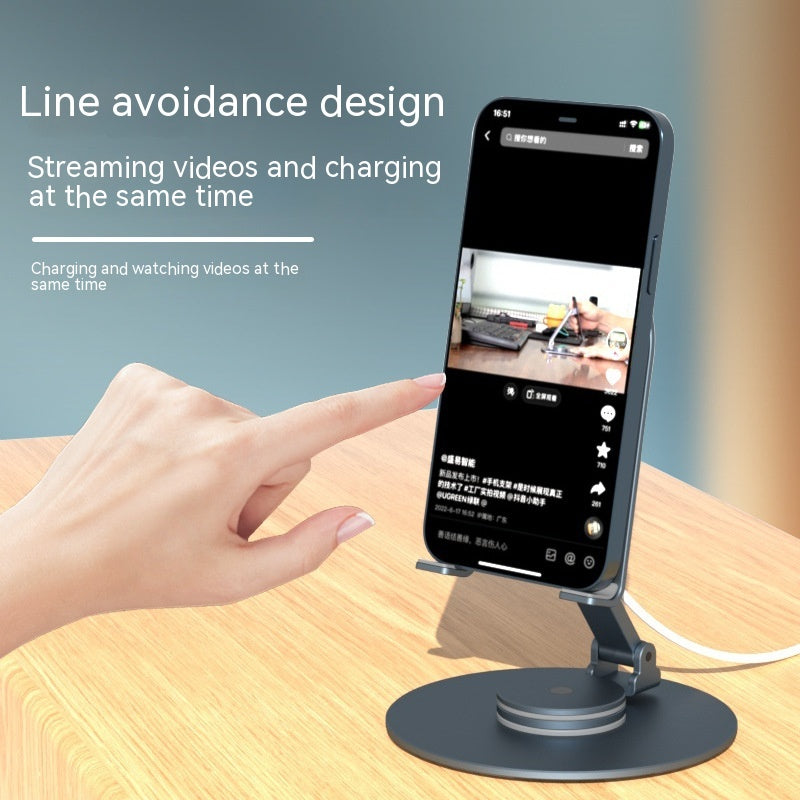Comprimé de téléphone portable fixe sans fil réglable de bureau