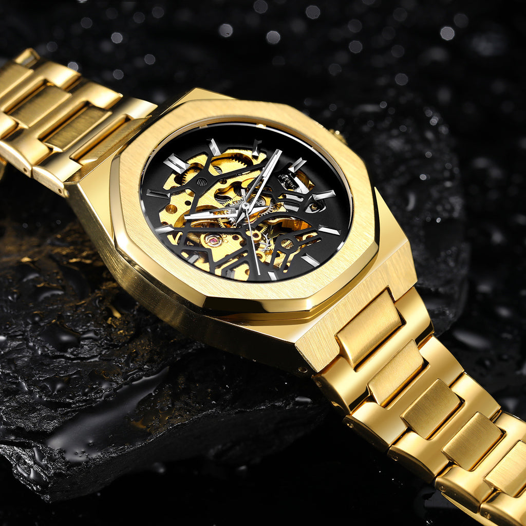 Montre mécanique casual automatique pour homme