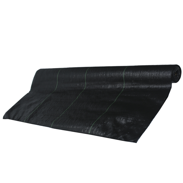 3 X 300 pieds Vêtements anti-herbes 1 00gsm