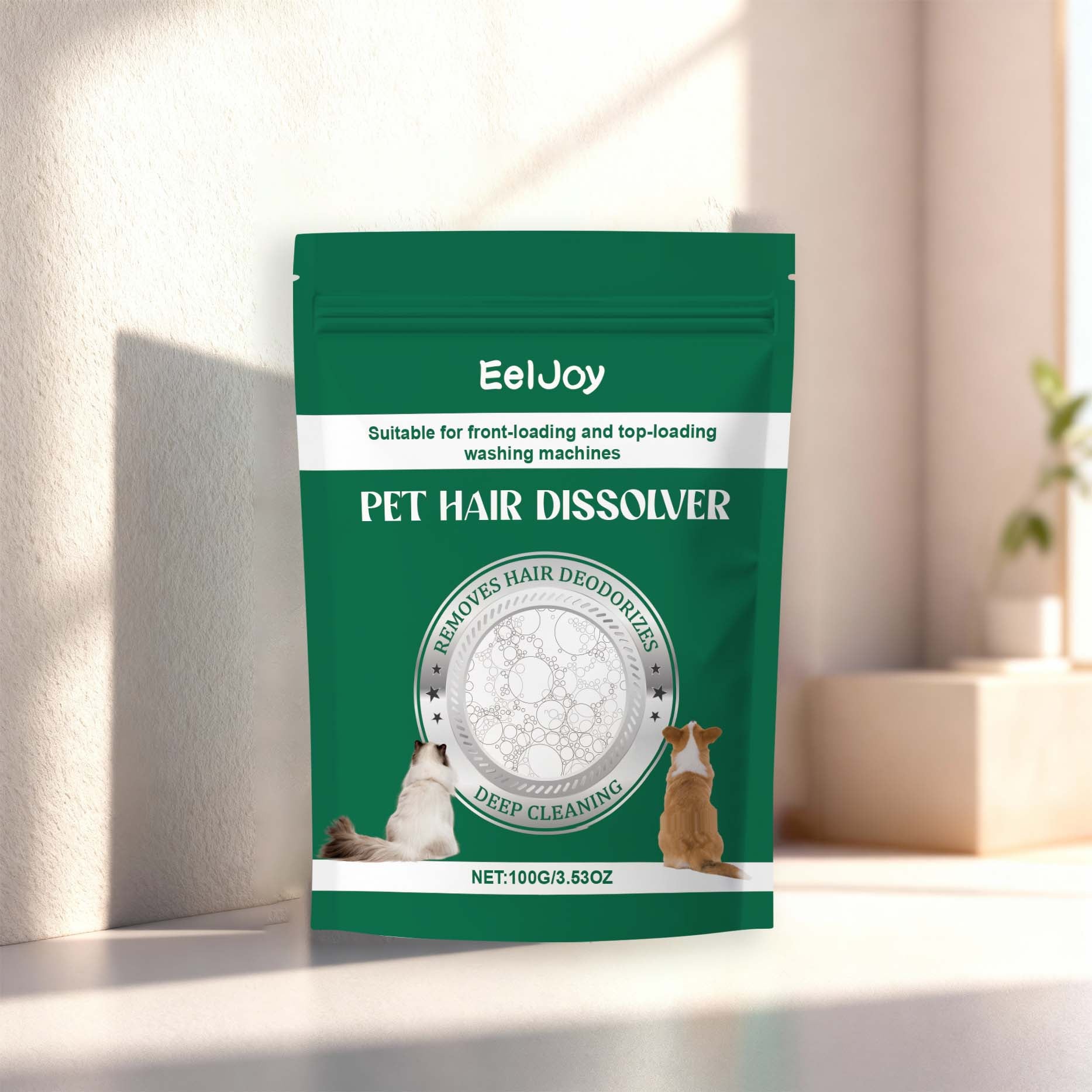 Agent de dissolution des cheveux pour animaux de compagnie 1 0 0g1bag