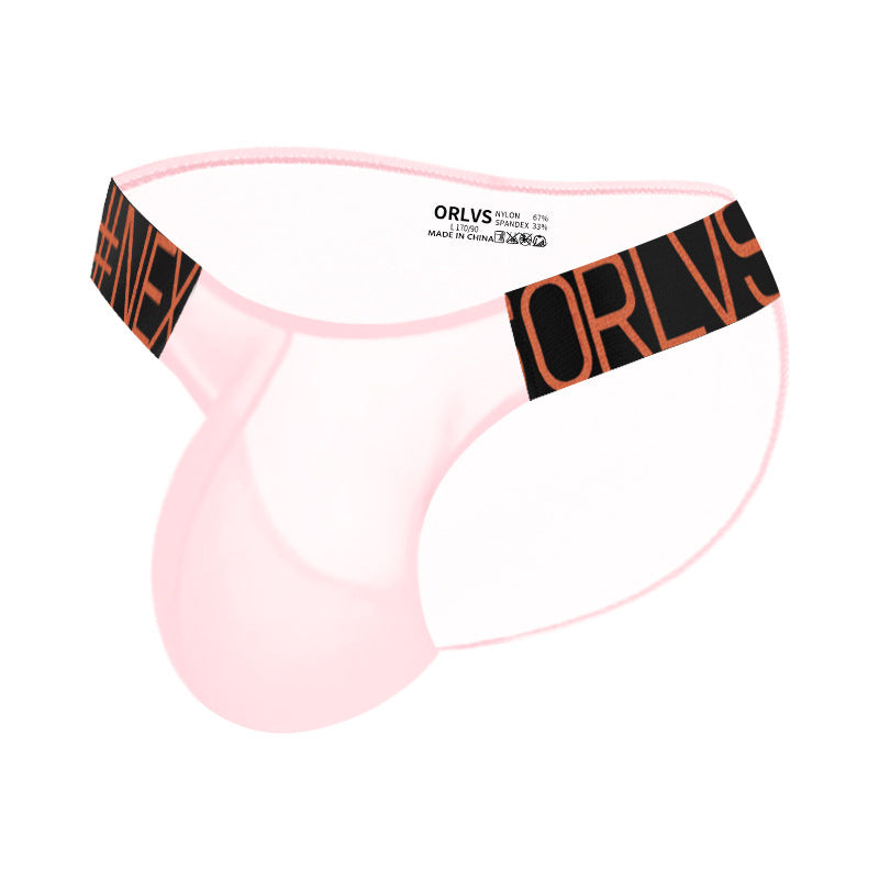 Slips hommes transparents High Fork Sports Low Waist Panty