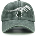 Casquette de baseball brodée de Tyrannosaure protectrice du soleil