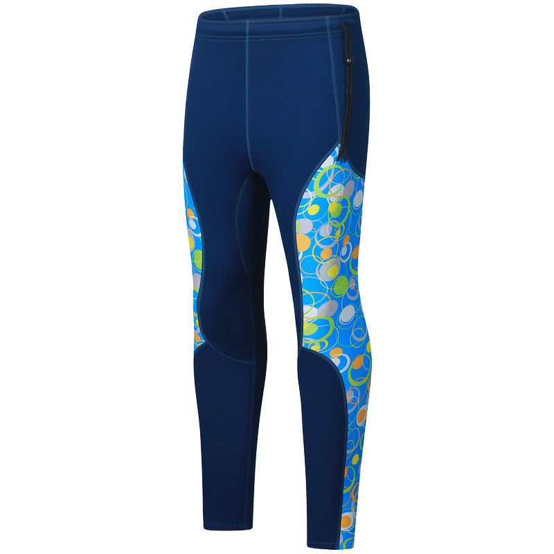 Pantalon de plongée 3mm Split à manches longues Pantalon Snorkeling Maillot de bain