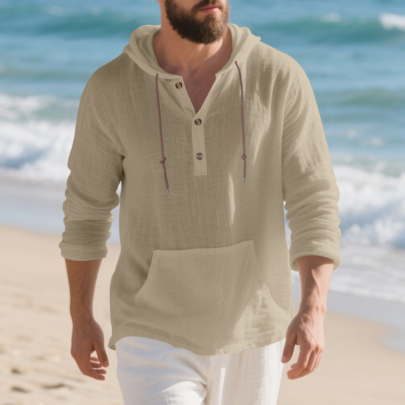 T-shirt à manches longues pour hommes