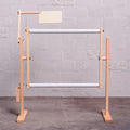 Bureau vertical bois massif point croisé Broderie de cadre Shedembrodery Frameheight Adjus