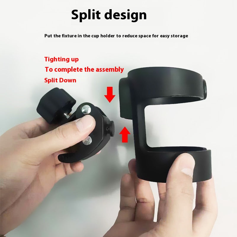 Stroller baby carriage feeding bottle holder
