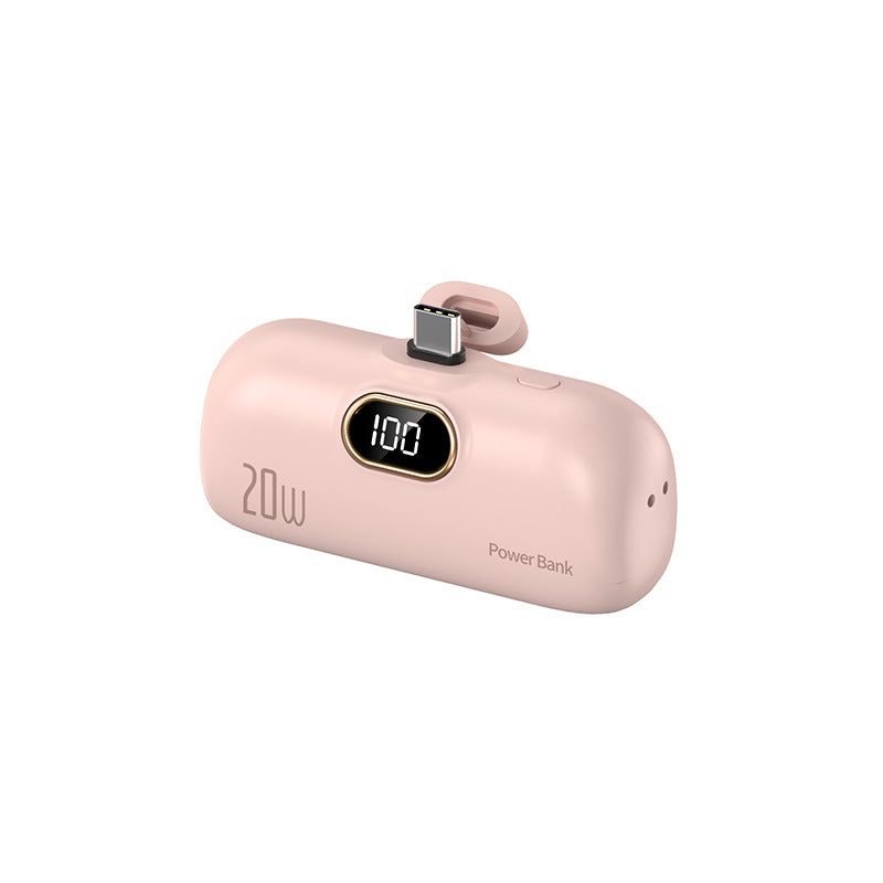 Mini Portable Small Capsule Power Bank