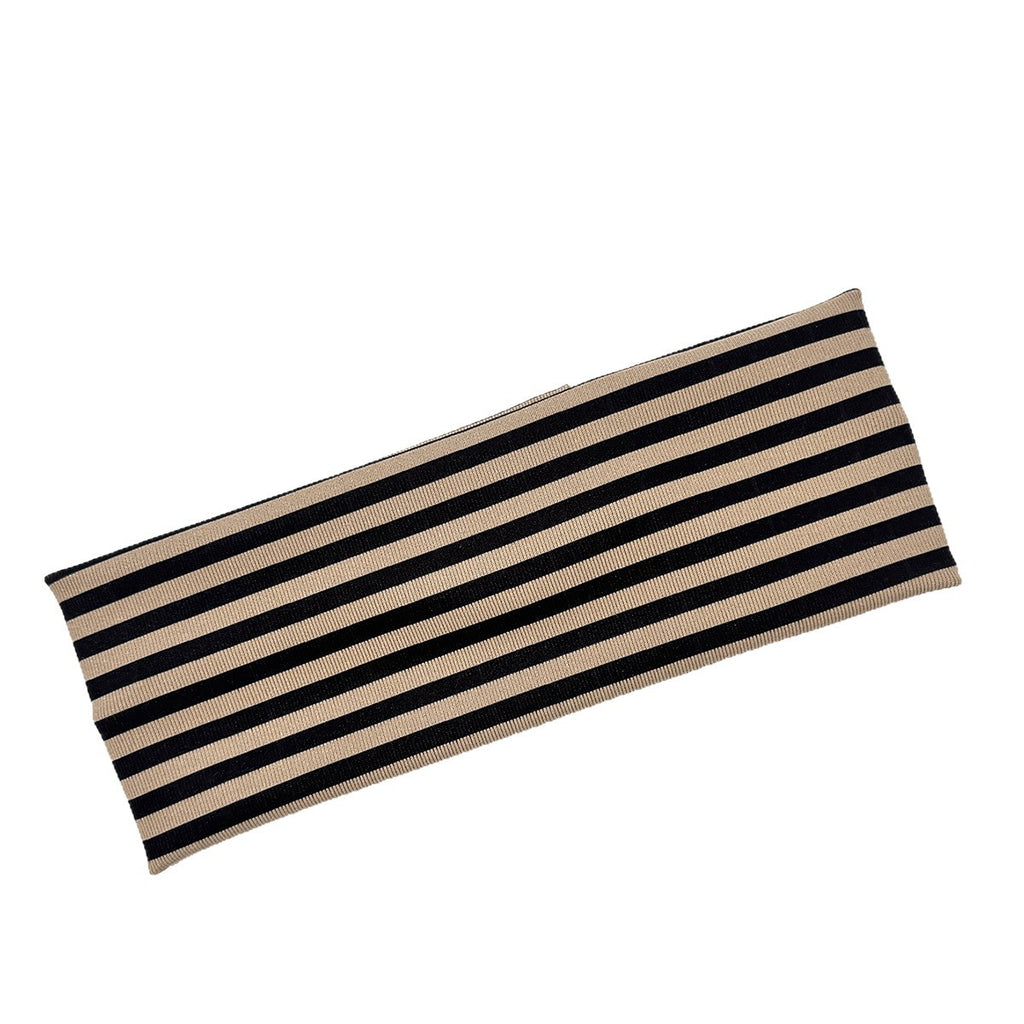 Bande de cheveux élastique rayée Unisex Sports Bande de cheveux mode