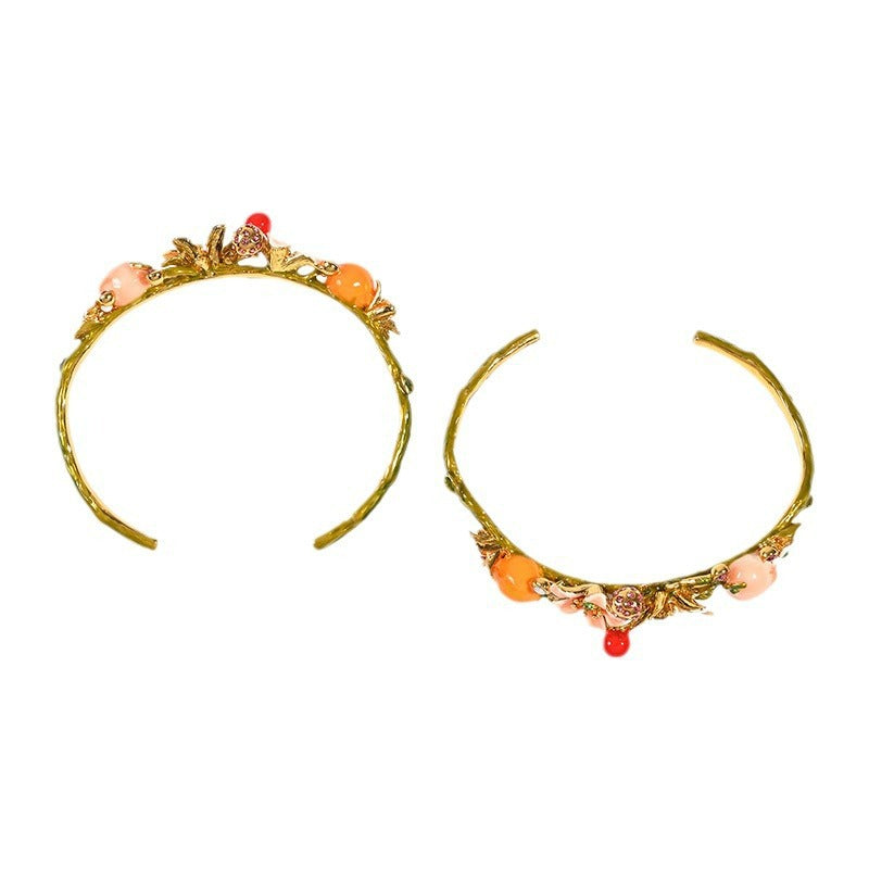Japonais et coréen Niche Colorful Enamel Bracelet