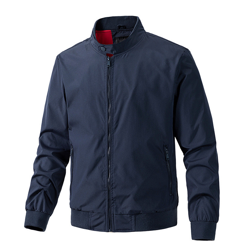Veste Amazon Homme Outwear Summer mince style printemps et automne grande taille vol simple