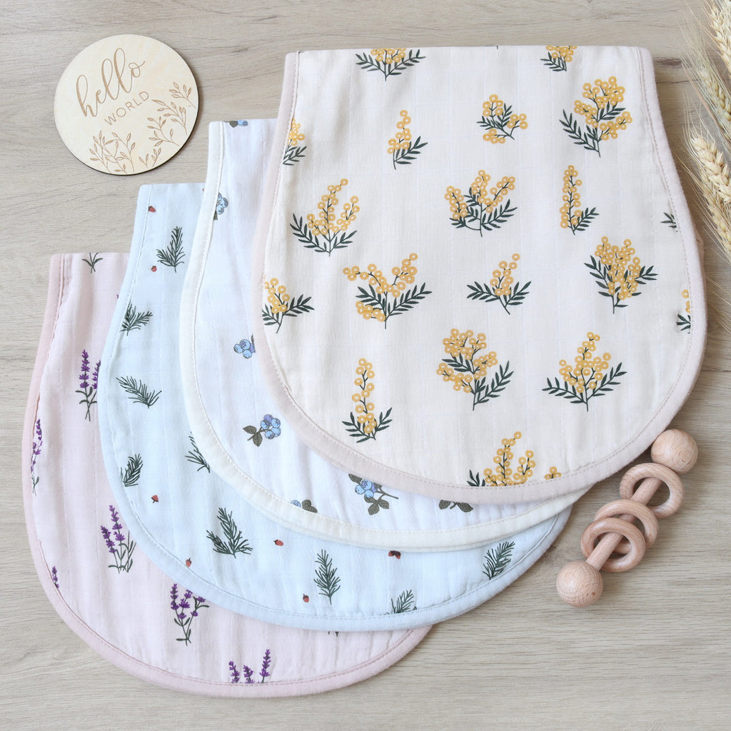 Baby Pat Serviette à six couches Gauze Bib Nouveau-né Coton Epaule Pad Baby Bib Serviette à cracher