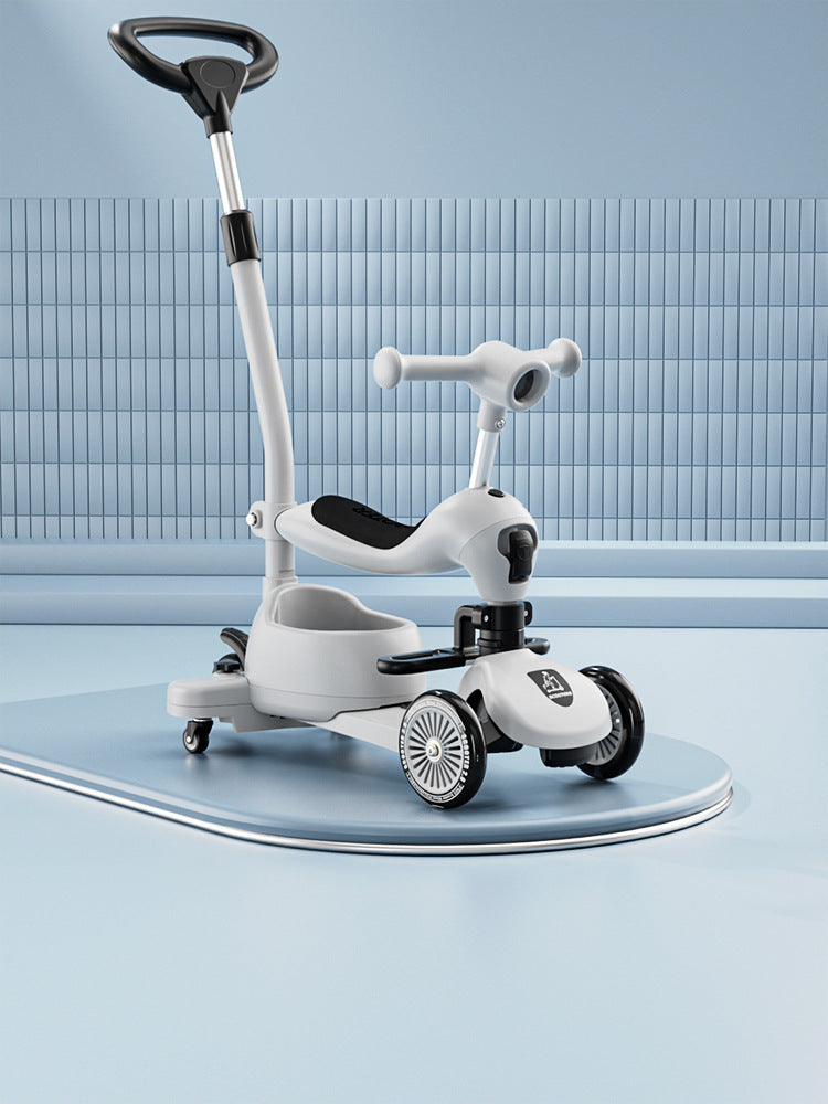 Scooter bébé peut s'asseoir pousser ou glisser