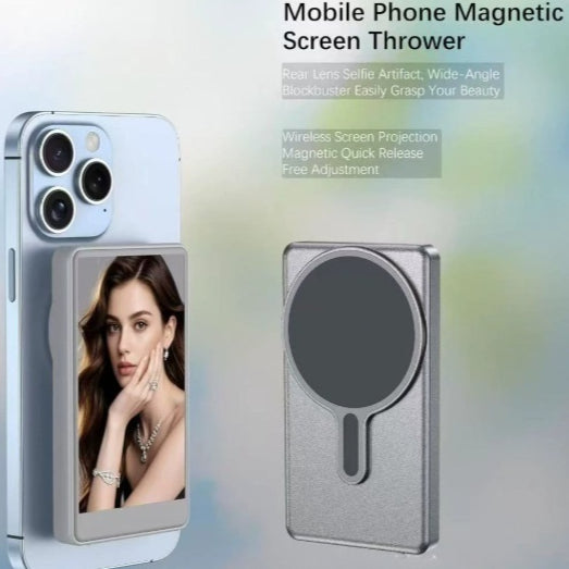 Magnetic display Rear surveillance Remote live broadcast Bluetooth Selfie HDMI Same screen D