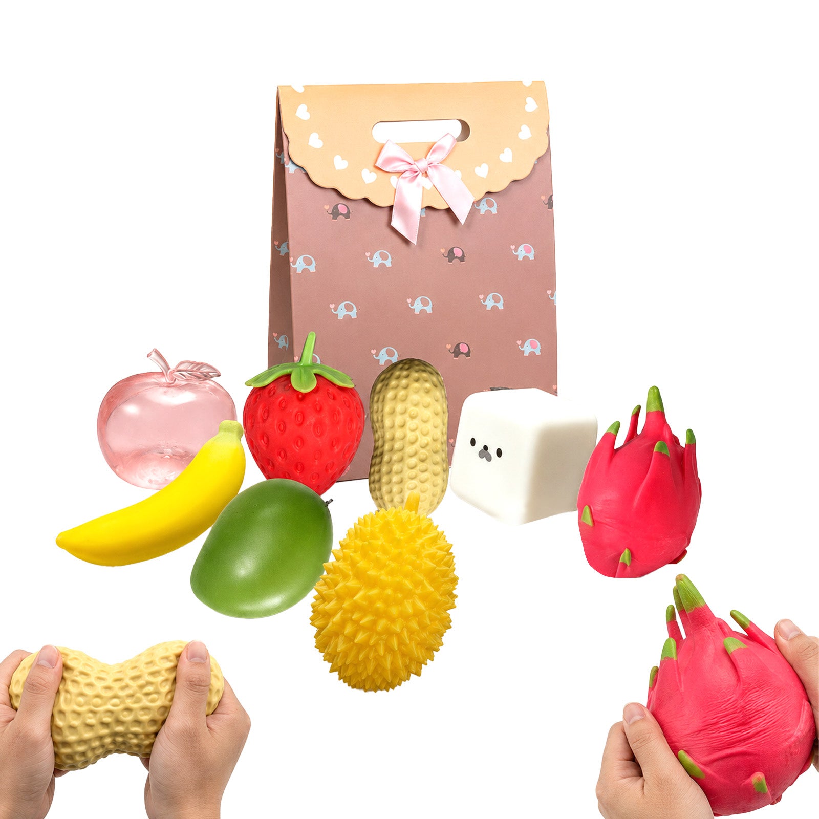 Jouet tactile extensible de 8 pièces