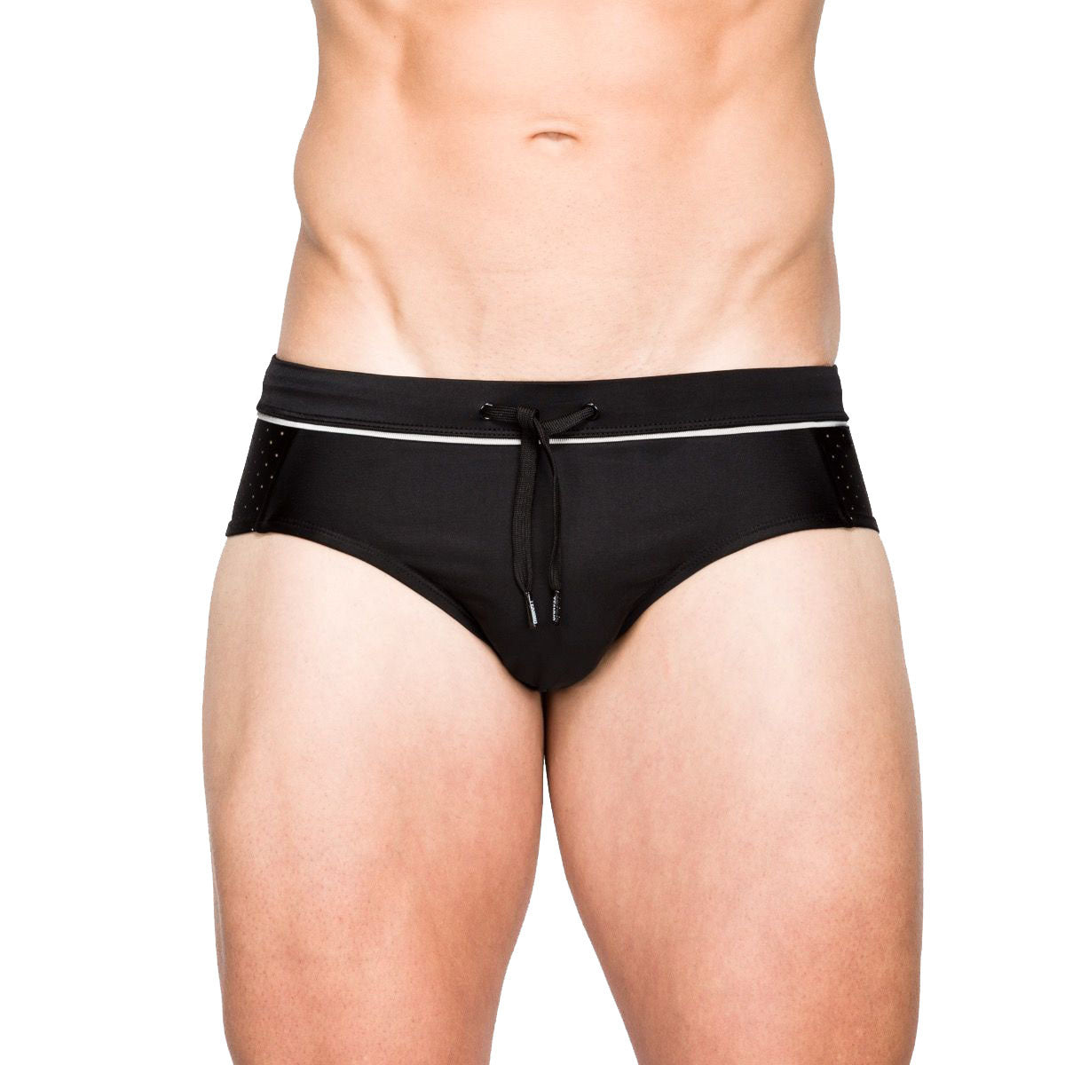 Slips de natation en mailles sexy pour hommes
