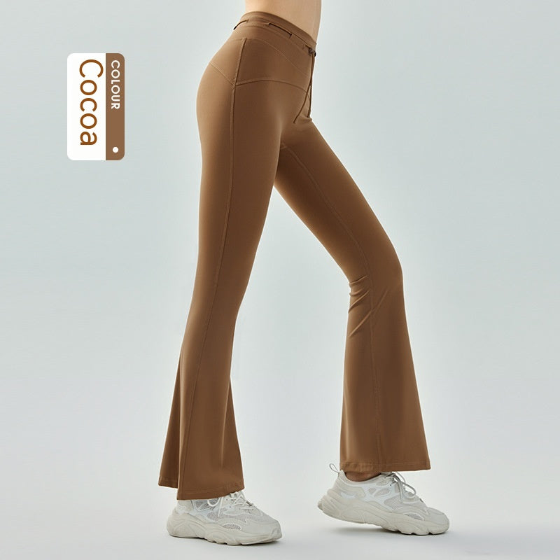 Collage abdominale et lifting de la hanche Exercice Micro Tir Quick Drying Fitness Pantalons