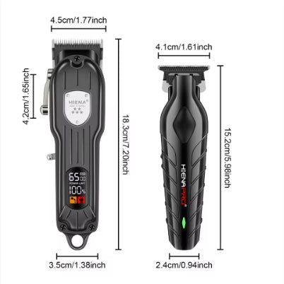Ensemble de pinces professionnelles en aluminium pour hommes