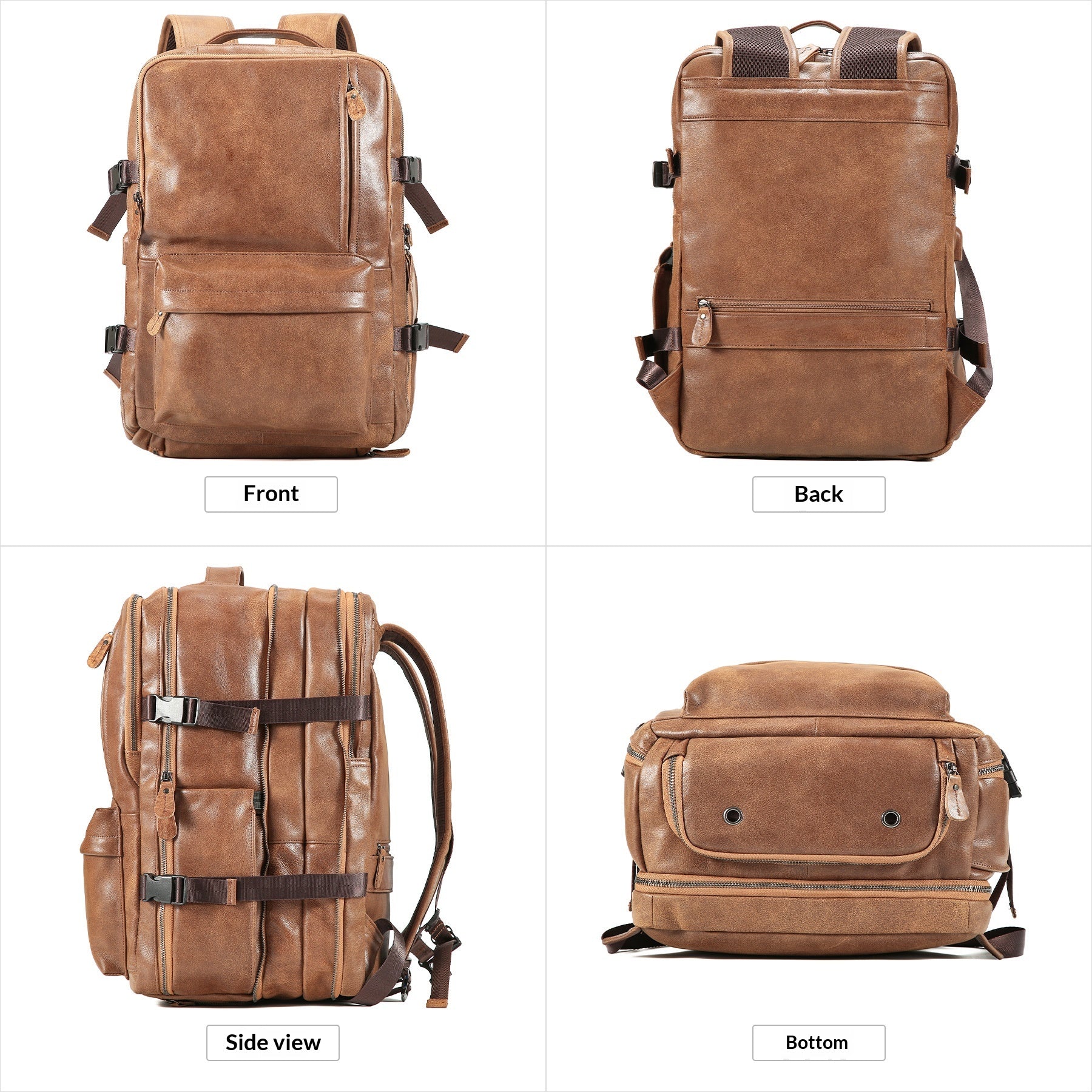 Sac à dos en cuir