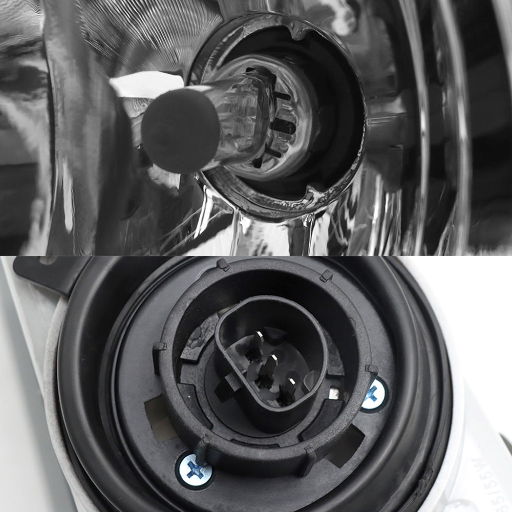 Phares noirs gauche compatibles avec Peterbilt 337