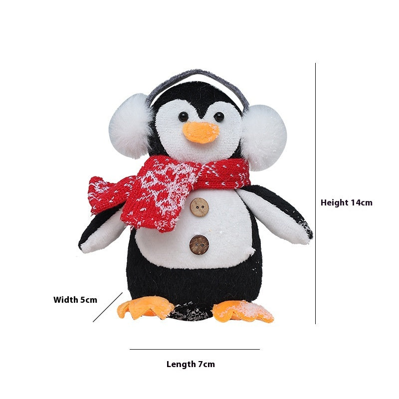 Décorations de Noël Penguin Petite poupée