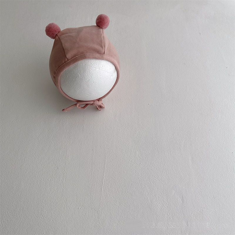 Chapeau bébé et bébé pour le printemps et l'automne avec protection des oreilles pour les nouveau-nés