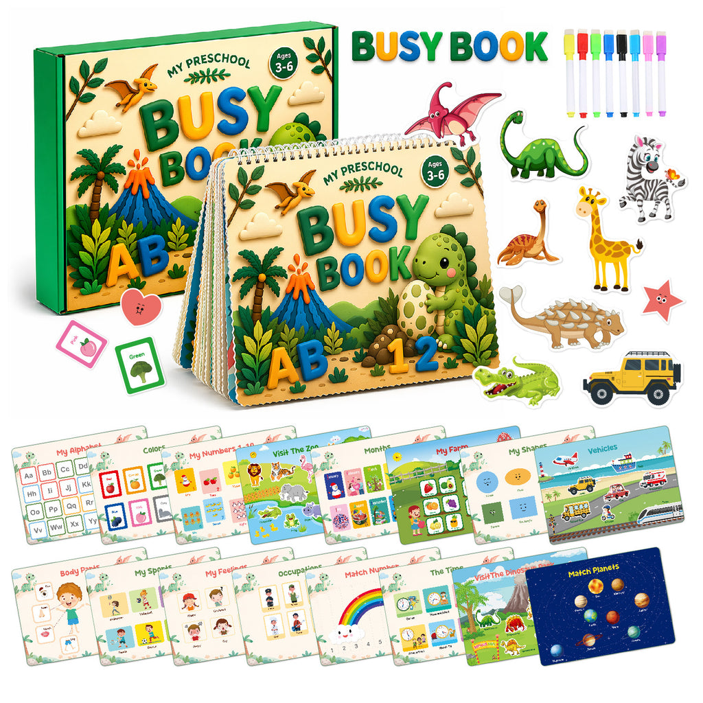 Jouet de puzzle pédagogique pour enfants sans coupure