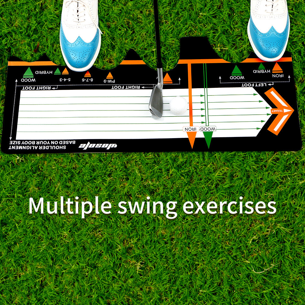 Golf Débutant Swing Standing Posture Auxiliary Pad