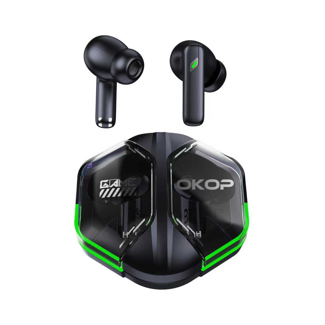 KP-223 Casque Bluetooth le plus vendu Modèle Casque de jeu à faible latence avec style Mecha