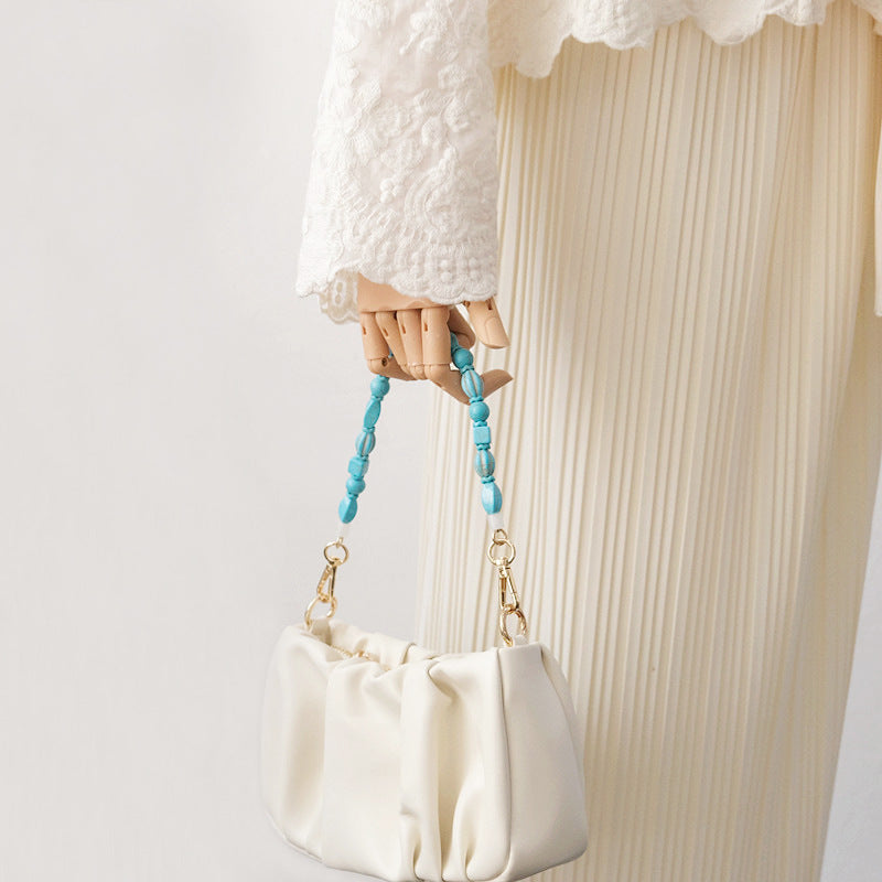 Chaîne de résine de chaîne de sac Turquoise Vintage