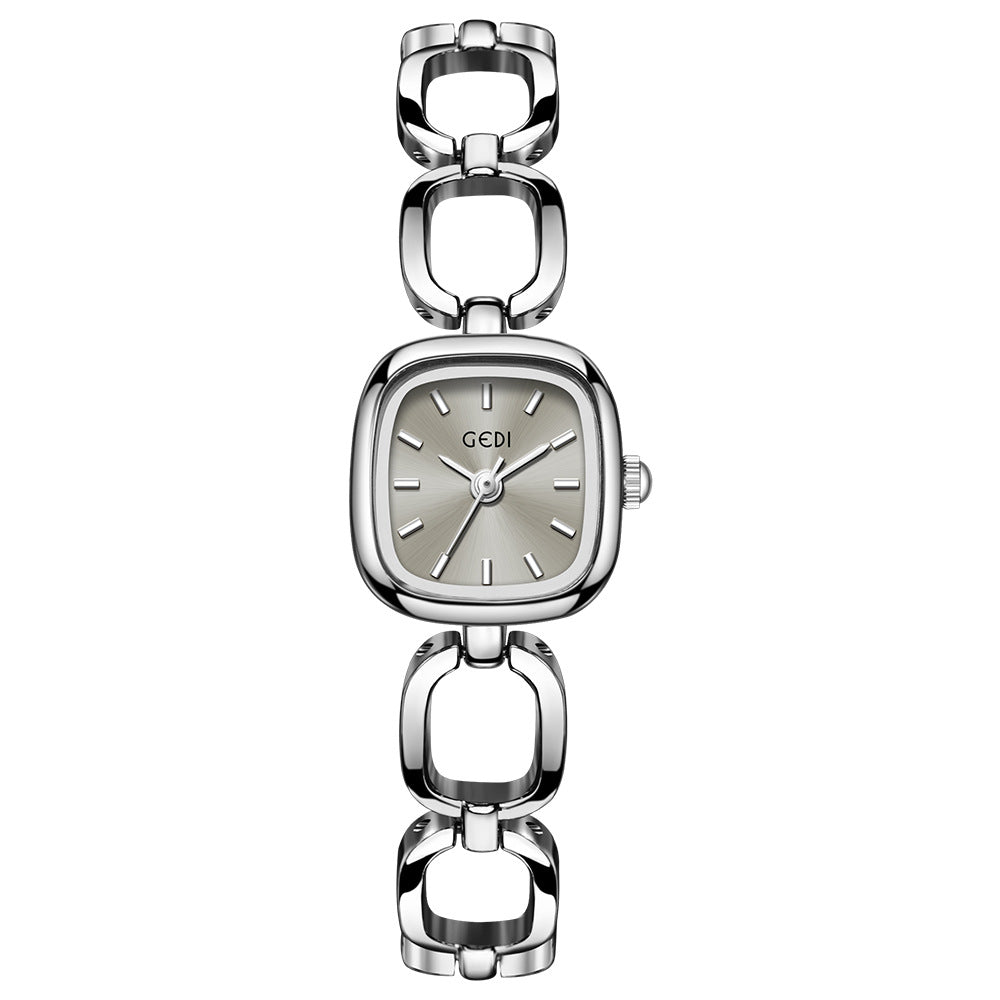 Montre Quartz carré rétro pour femmes