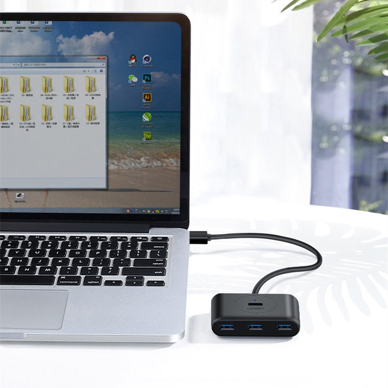 USB Extender 30 Set Splitter Cable One Drag Four Multi-function Length Extension Dock