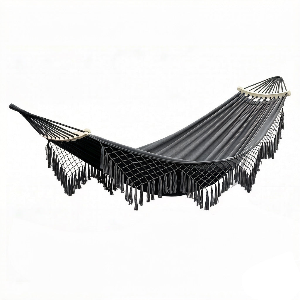 Double hamac pliable de loisirs en plein air