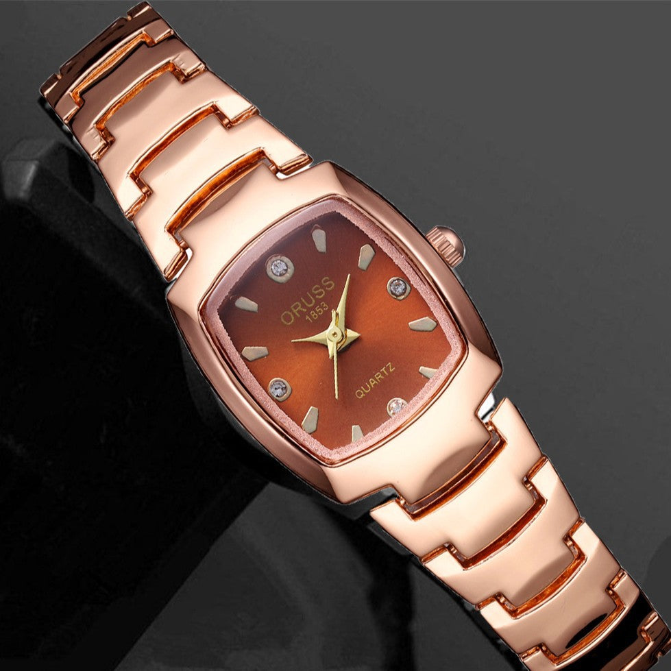 Élégante montre à quartz polyvalente et résistante à l'eau