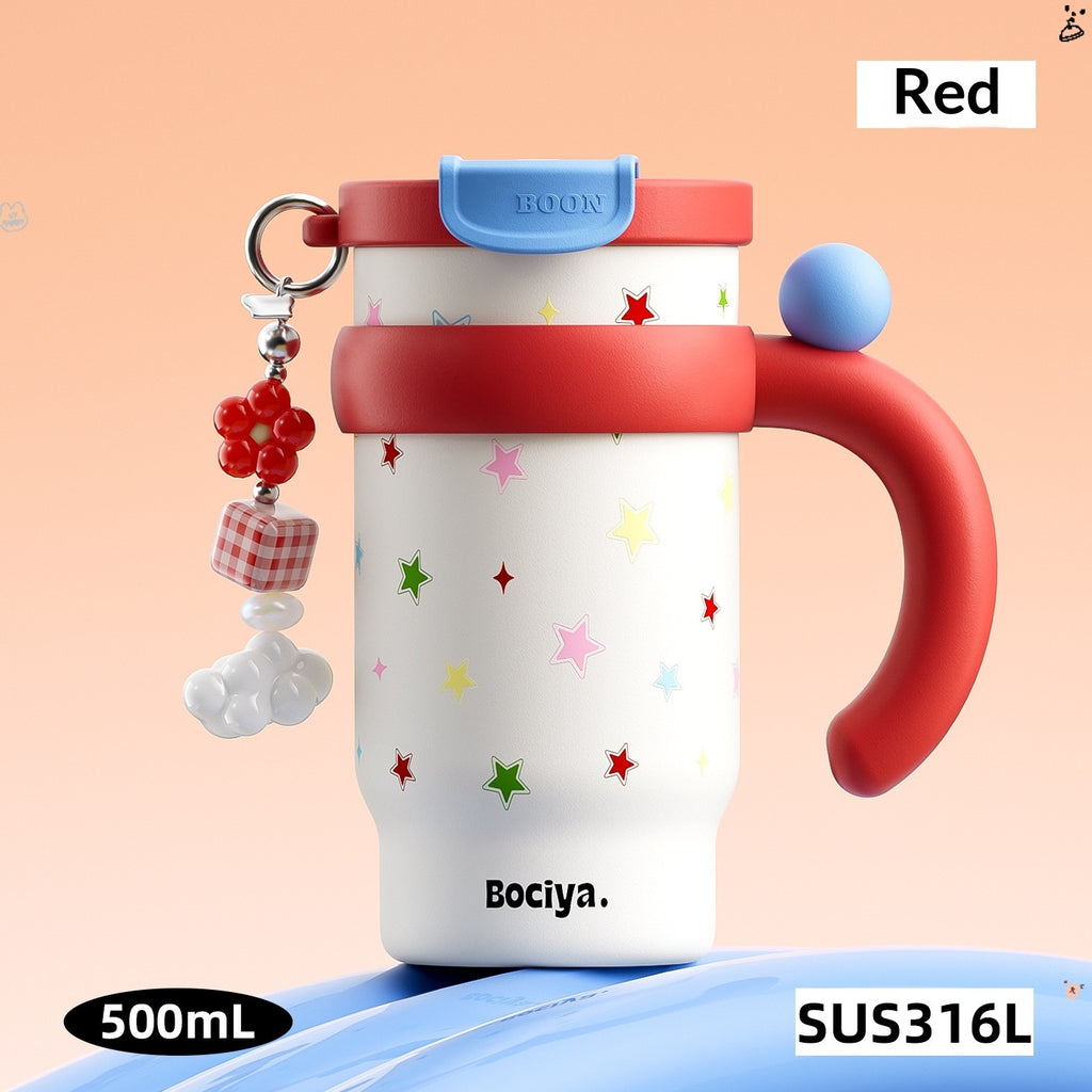 Stainless steel cup for women
