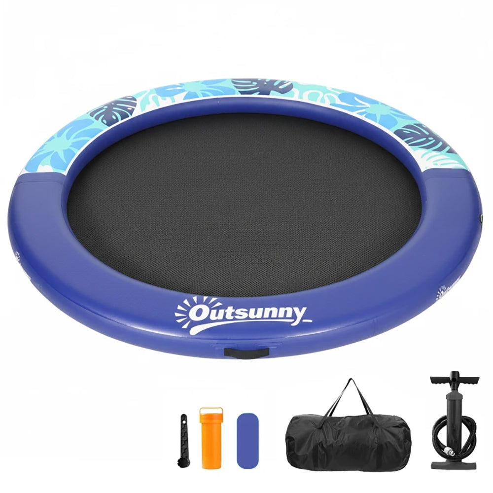 8FT Hamac gonflable anneau flottant