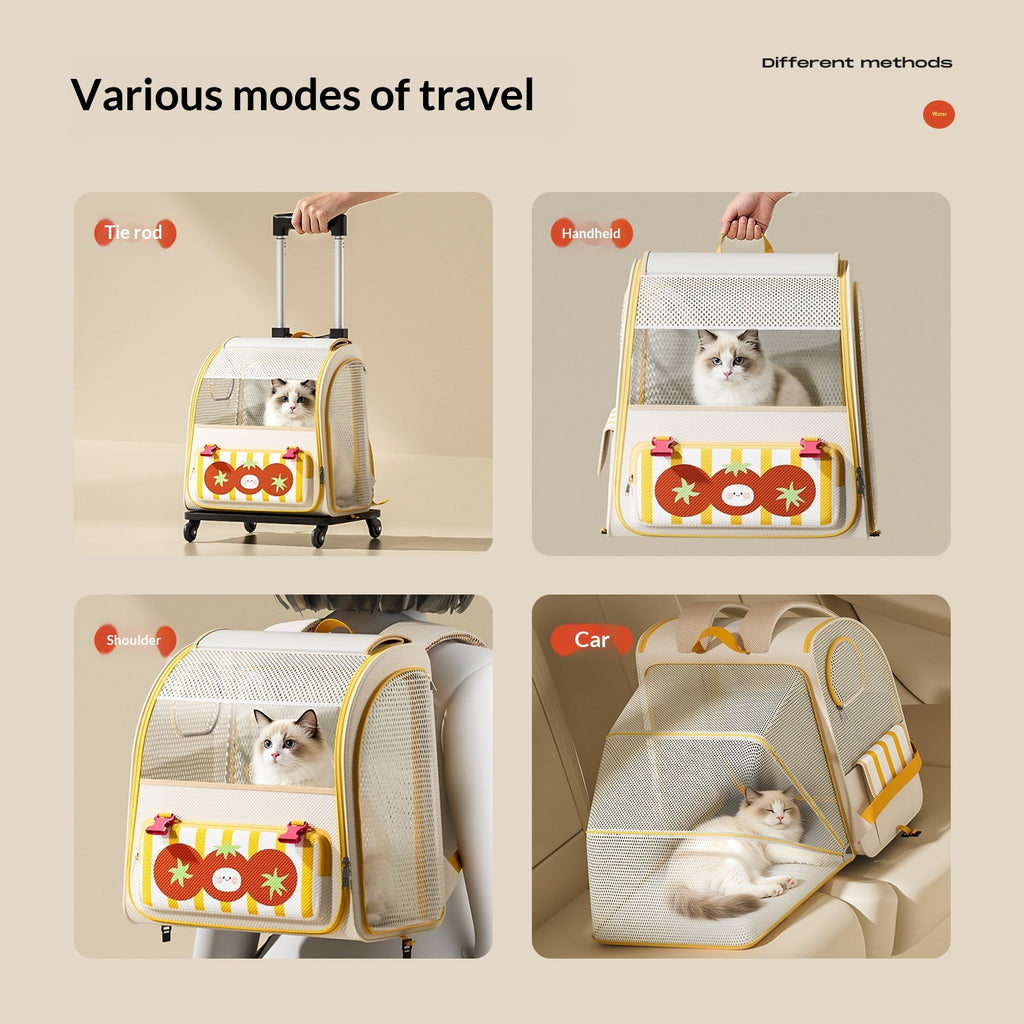 Sac à dos pour animaux de compagnie Portable extérieur Grande capacité