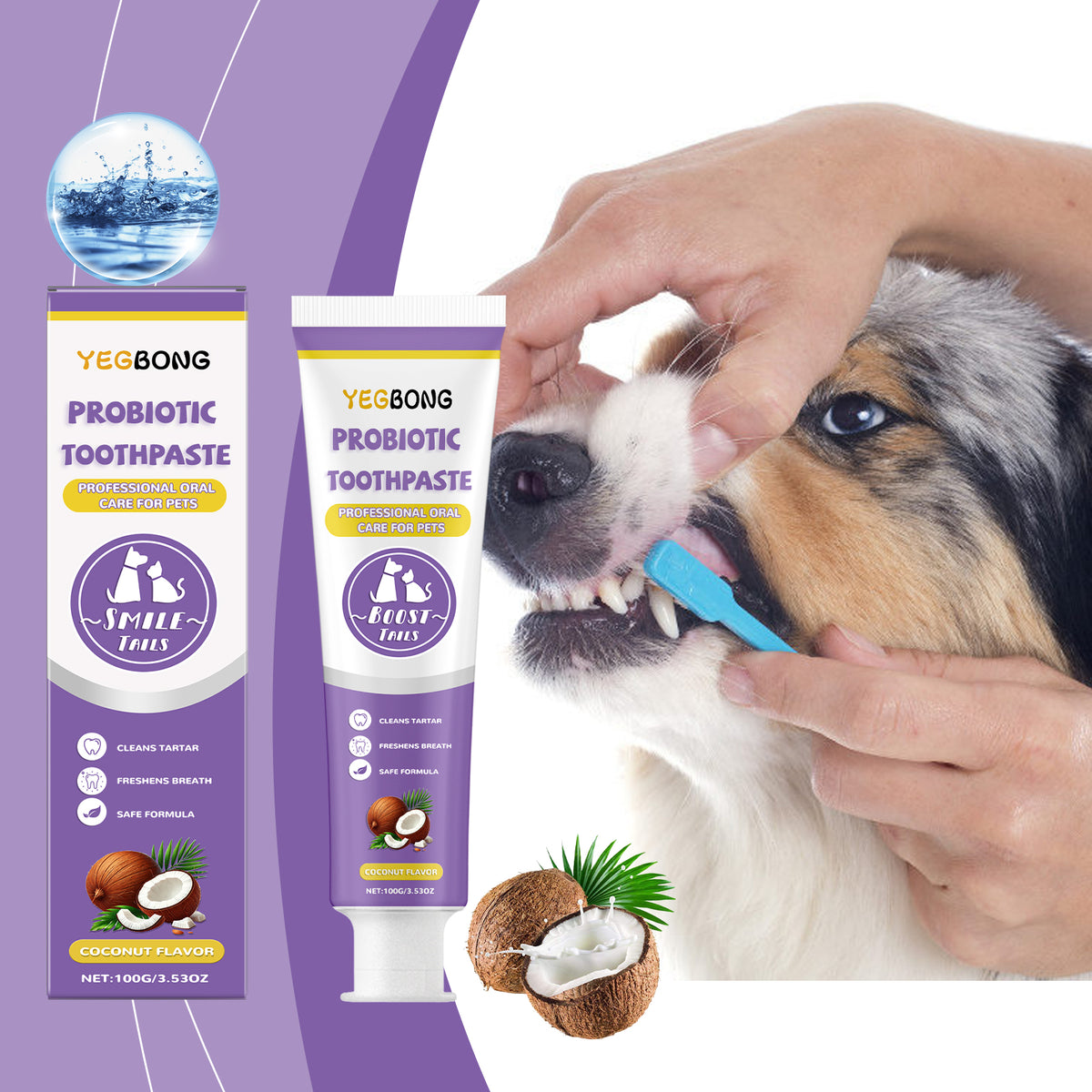 Probiotic Dog Toothpaste - 100g tube
