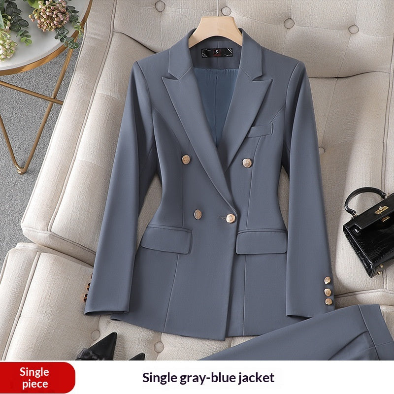 Springautumn Professional Attire Elegant Hotel Managers Uniforme Veste