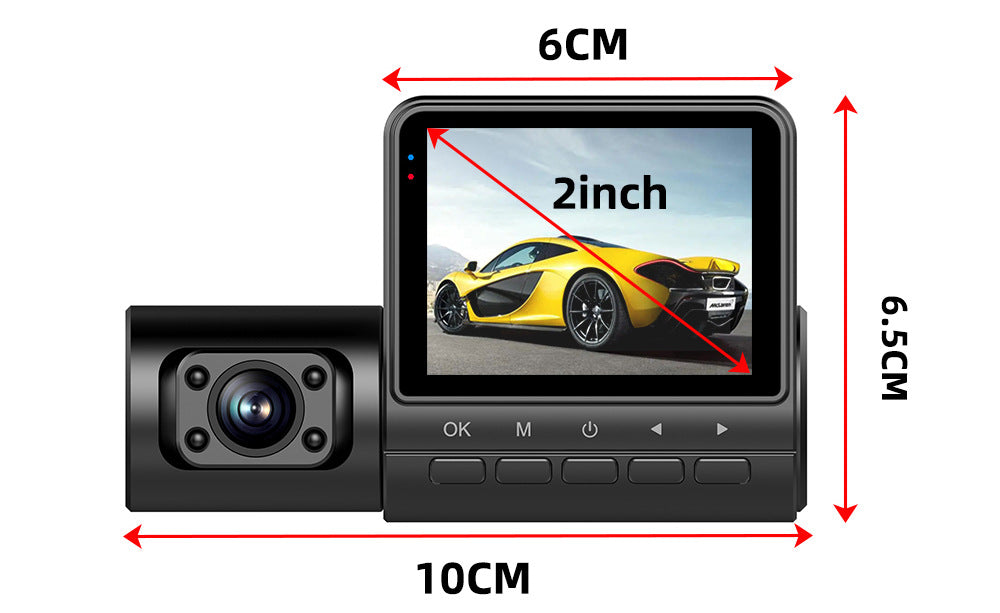 3 1080P high-definition car DVRs
