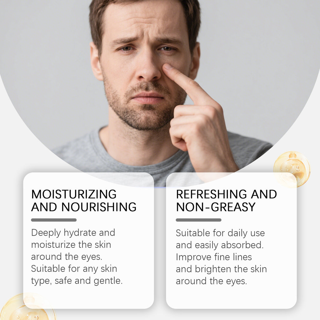 Hoygi crème oculaire hydratant Multi-Peptide crème oculaire élastique pour la peau délicate autour