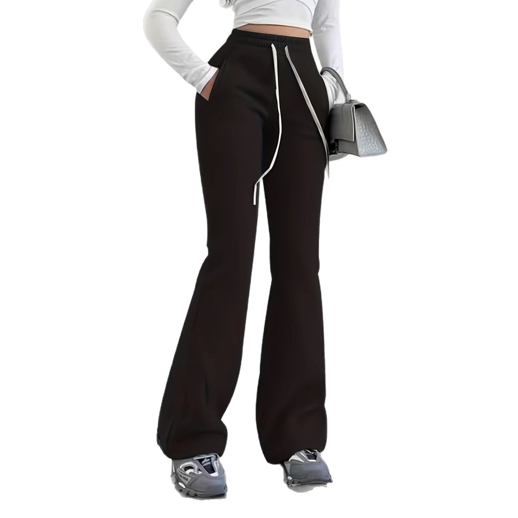 Sweatpants stylés en slim de couleur solide