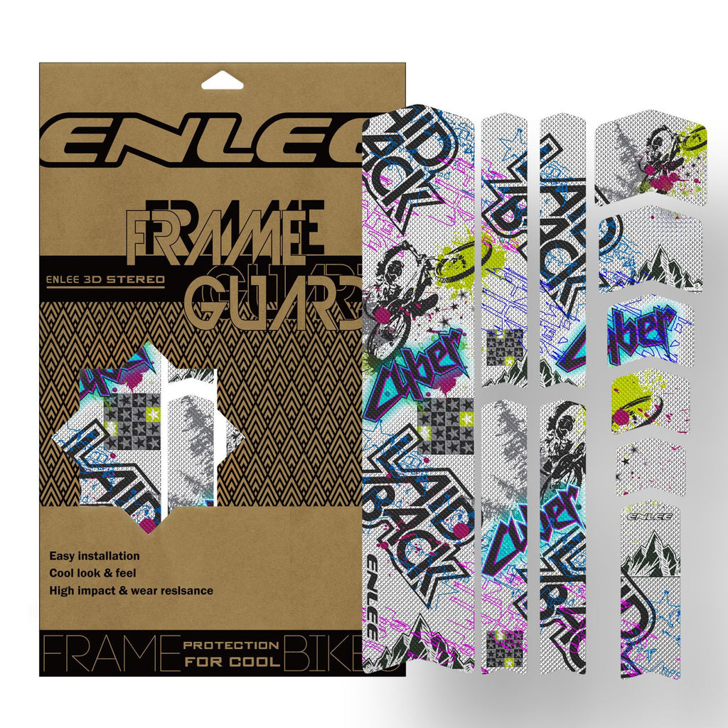 PVC cadre couleur changement film épaissé VTT film protecteur