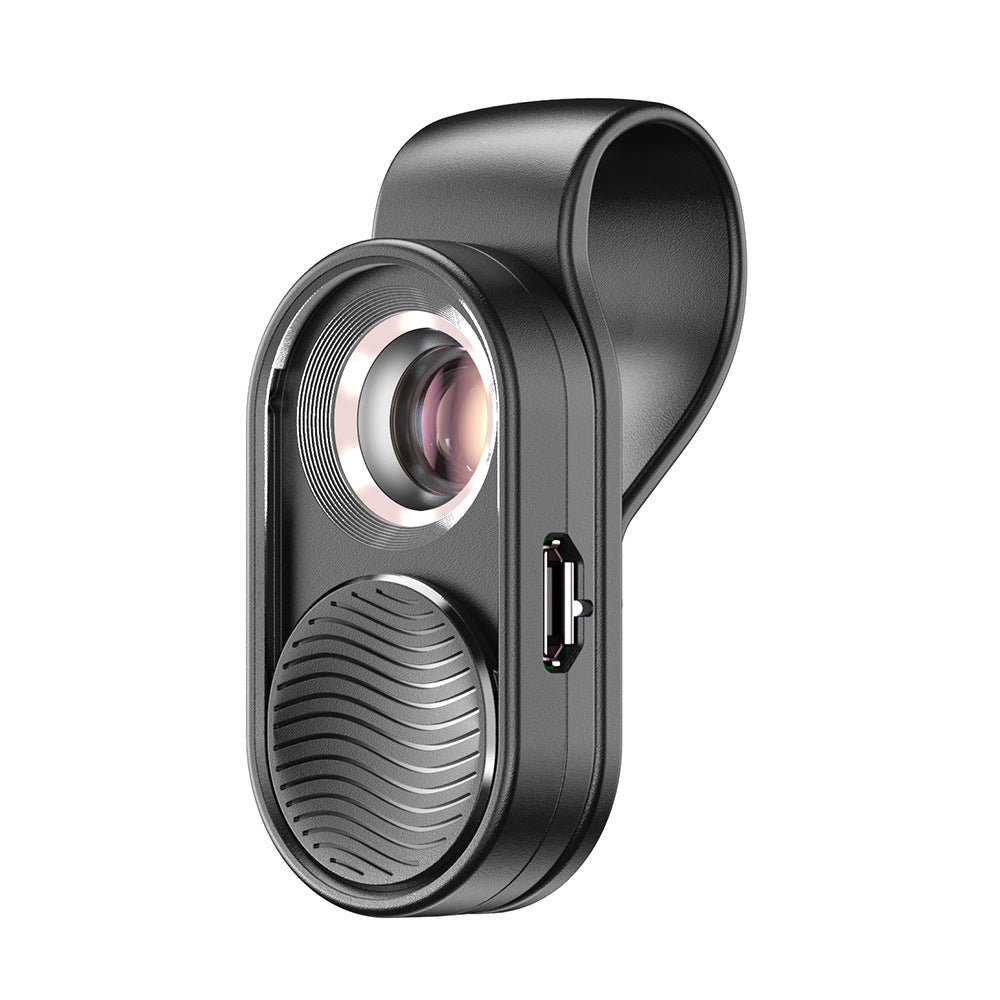 Microscope de grossissement mobile avec LED Light Mini-portable Lens