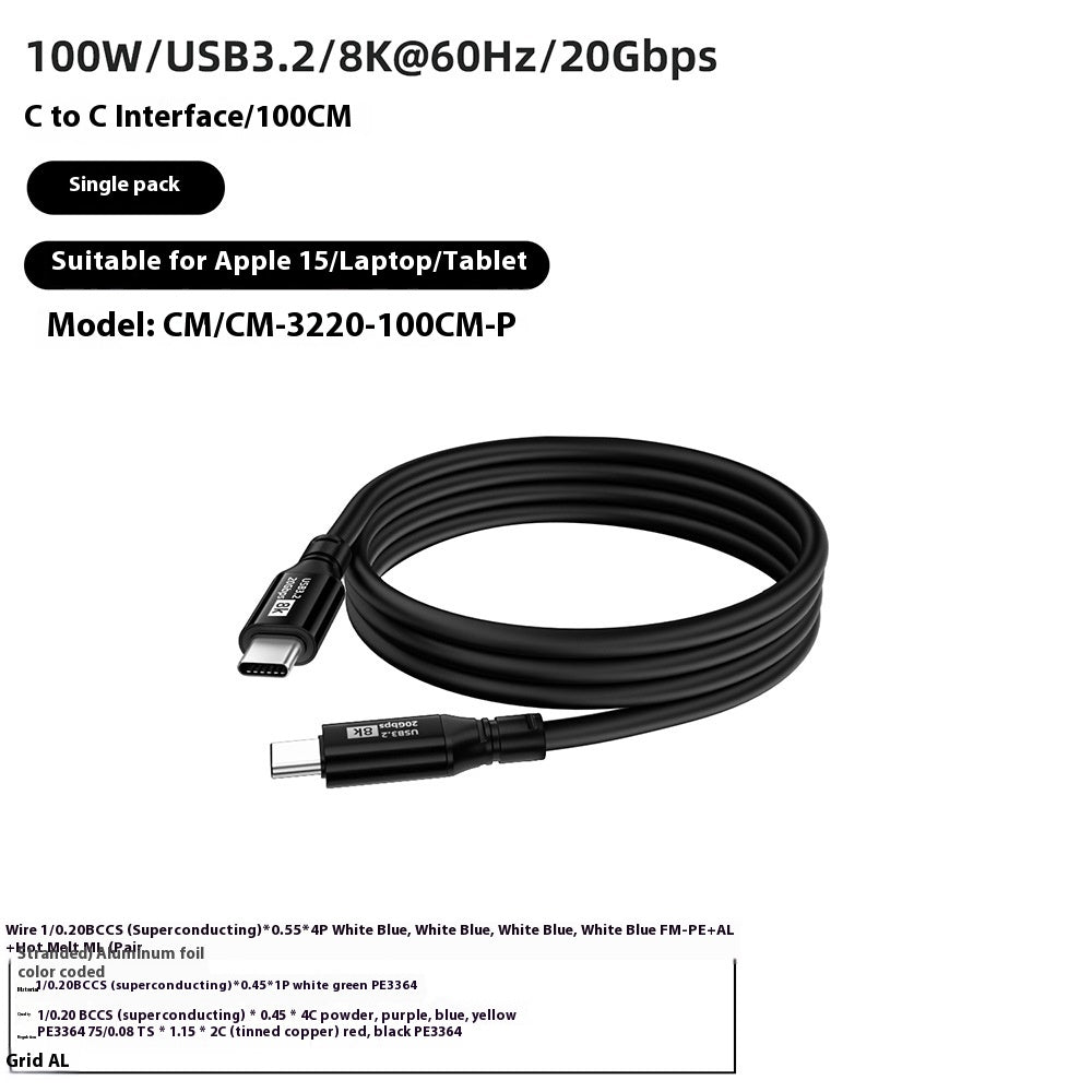 Applicable au câble HDMI série 15 CtoC